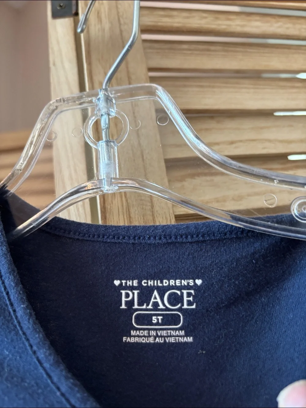 The Children's Place Navy Short-Sleeve Fit & Flare Dress 5T - Picture 2 of 3